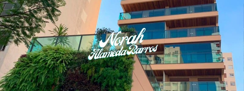 norah-alameda-barros Melhores Prédios com Infraestrutura em Santa Cecília